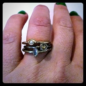 NWOT Set of 3 Rings